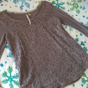 Lauren Conrad Lace Front Top